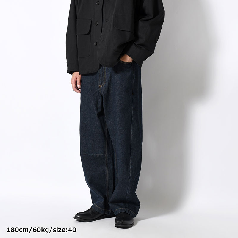"DEGAS" CURVE DENIM -2.COLOR-