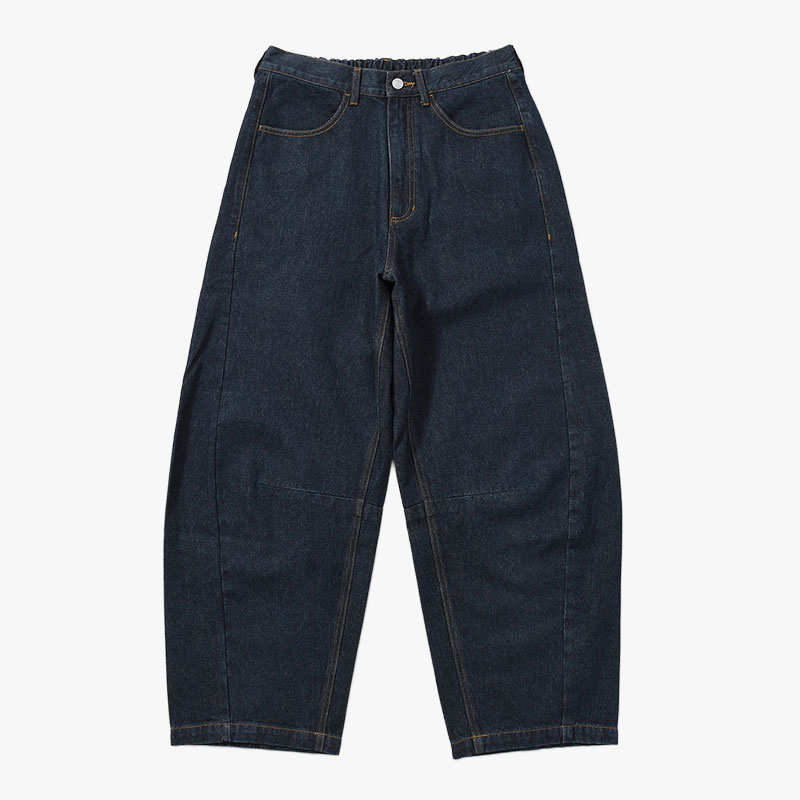 "DEGAS" CURVE DENIM -2.COLOR-(INDIGO)
