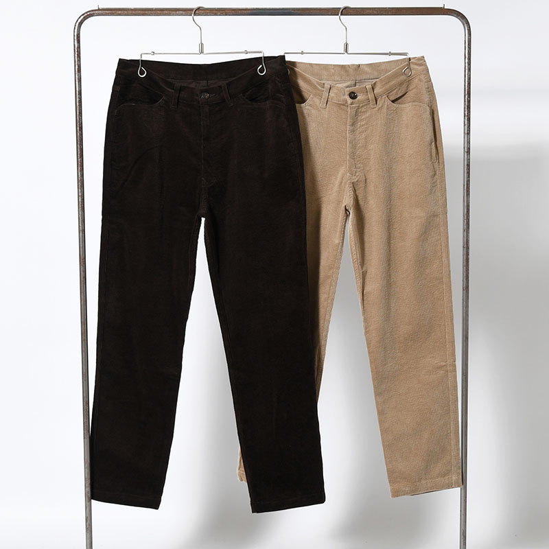 "RENOIR" STRAIGHT CORD TROUSERS -2.COLOR-