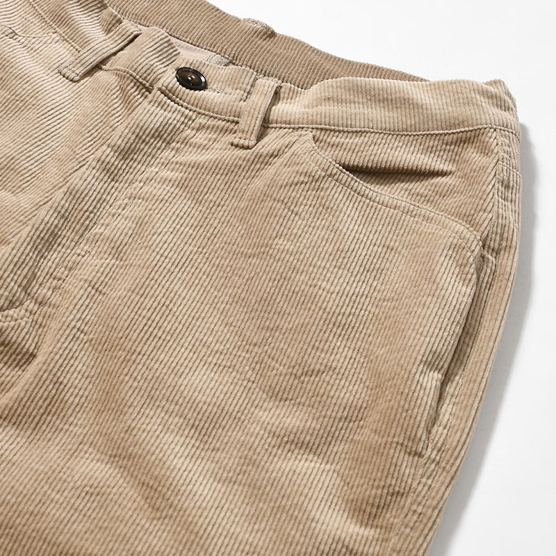"RENOIR" STRAIGHT CORD TROUSERS -2.COLOR-
