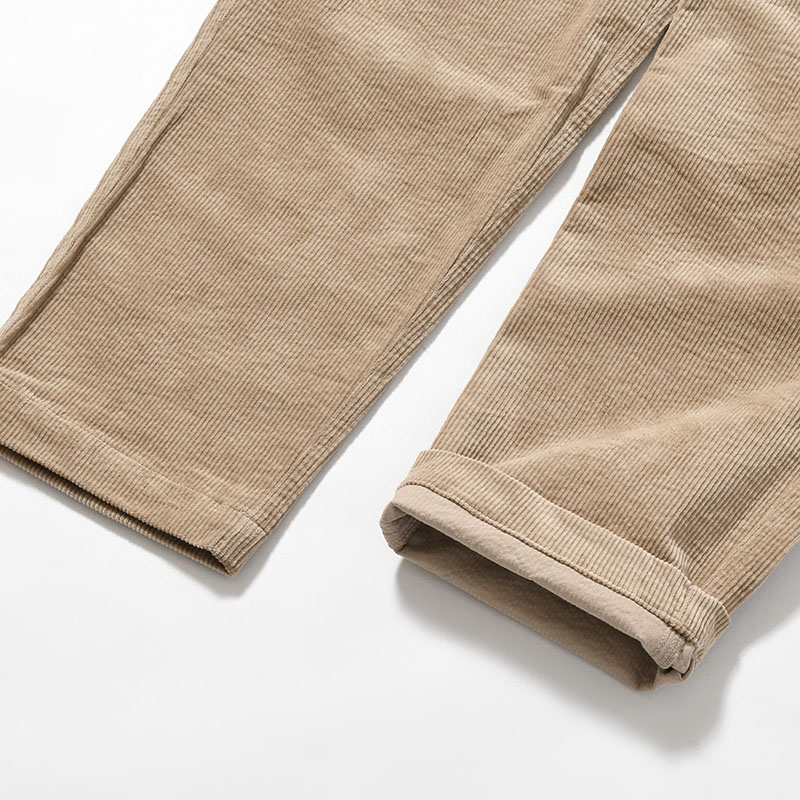 "RENOIR" STRAIGHT CORD TROUSERS -2.COLOR-