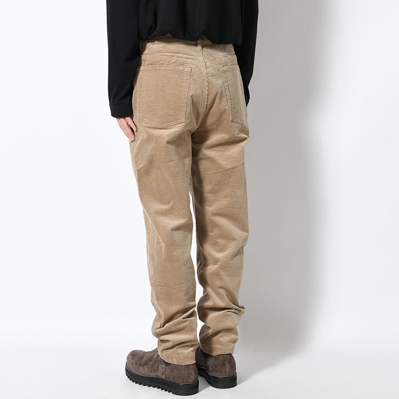 "RENOIR" STRAIGHT CORD TROUSERS -2.COLOR-