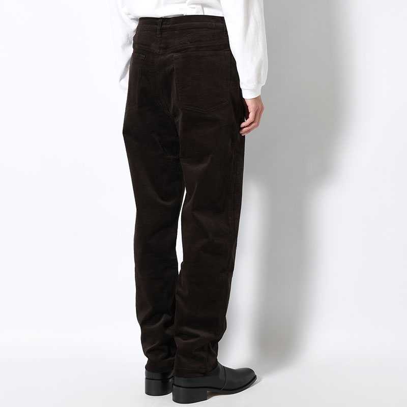 "RENOIR" STRAIGHT CORD TROUSERS -2.COLOR-