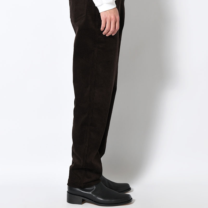 "RENOIR" STRAIGHT CORD TROUSERS -2.COLOR-