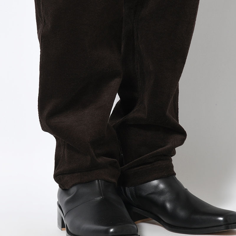 "RENOIR" STRAIGHT CORD TROUSERS -2.COLOR-