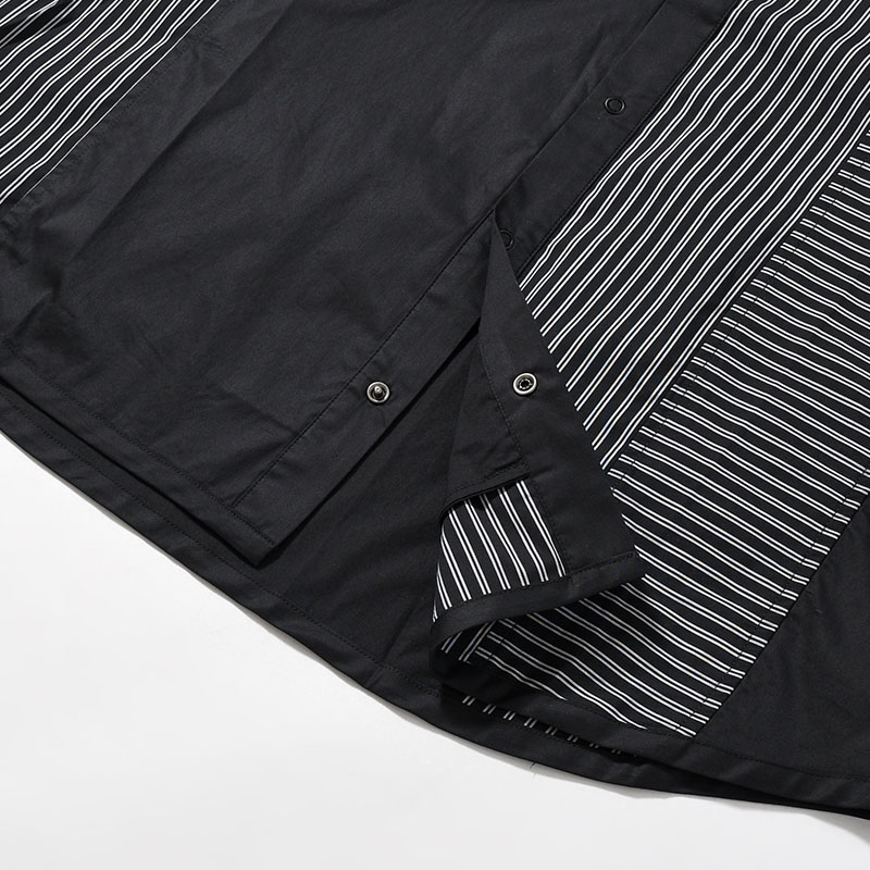 "WEYDEN" STRIPE BORDER CRAZY SHIRT -2.COLOR-