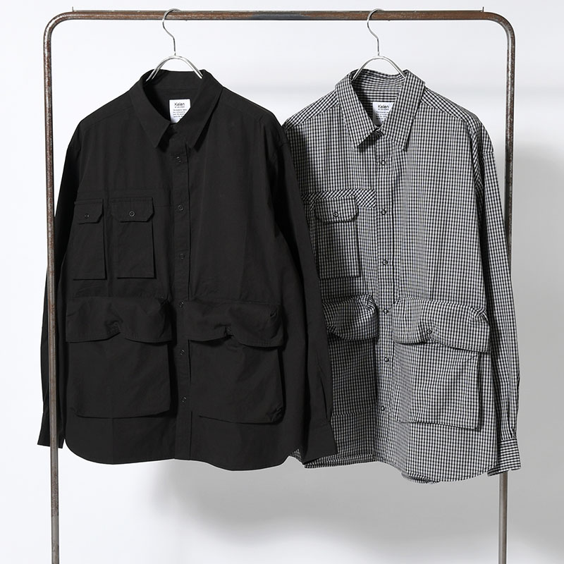 "GORKY" TOOL UTILITY SHIRT -2.COLOR-