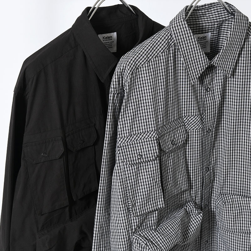 "GORKY" TOOL UTILITY SHIRT -2.COLOR-