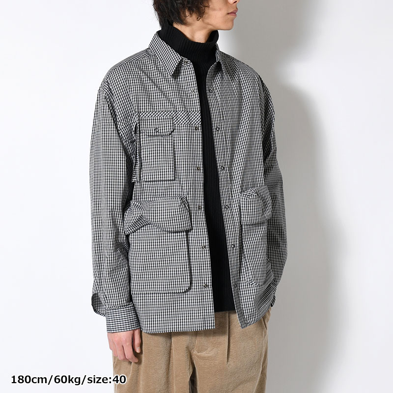 "GORKY" TOOL UTILITY SHIRT -2.COLOR-