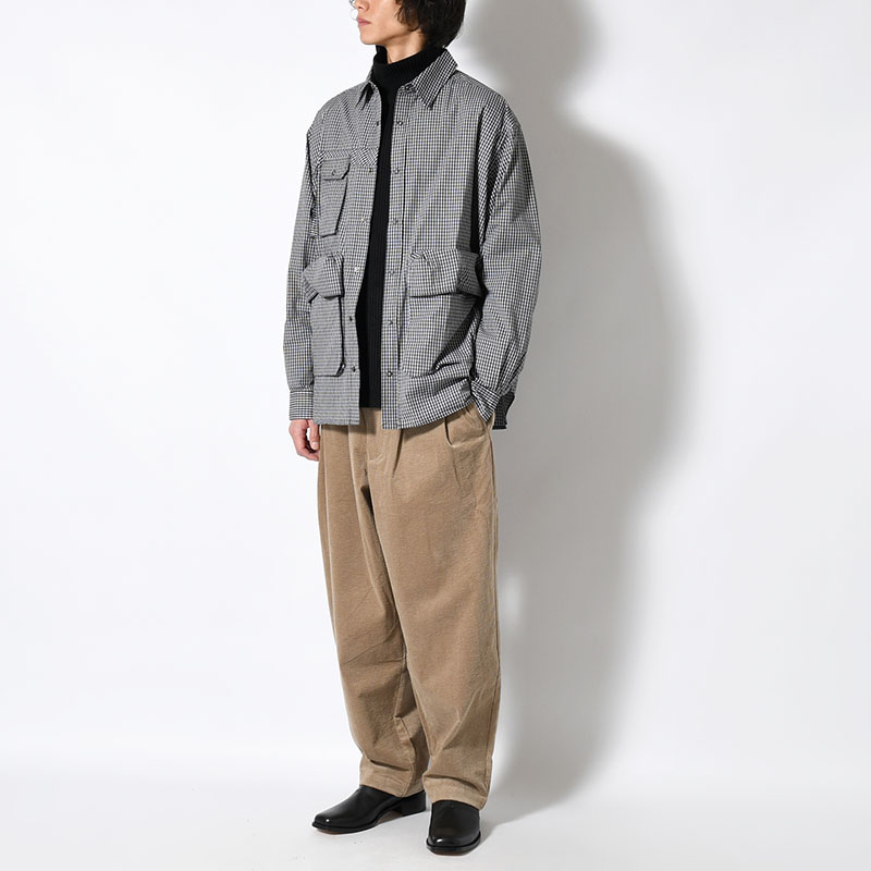 "GORKY" TOOL UTILITY SHIRT -2.COLOR-