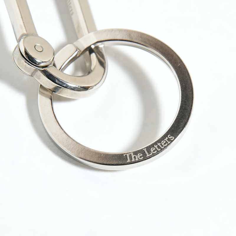 HORSE FACE CARABINER -SILVER-