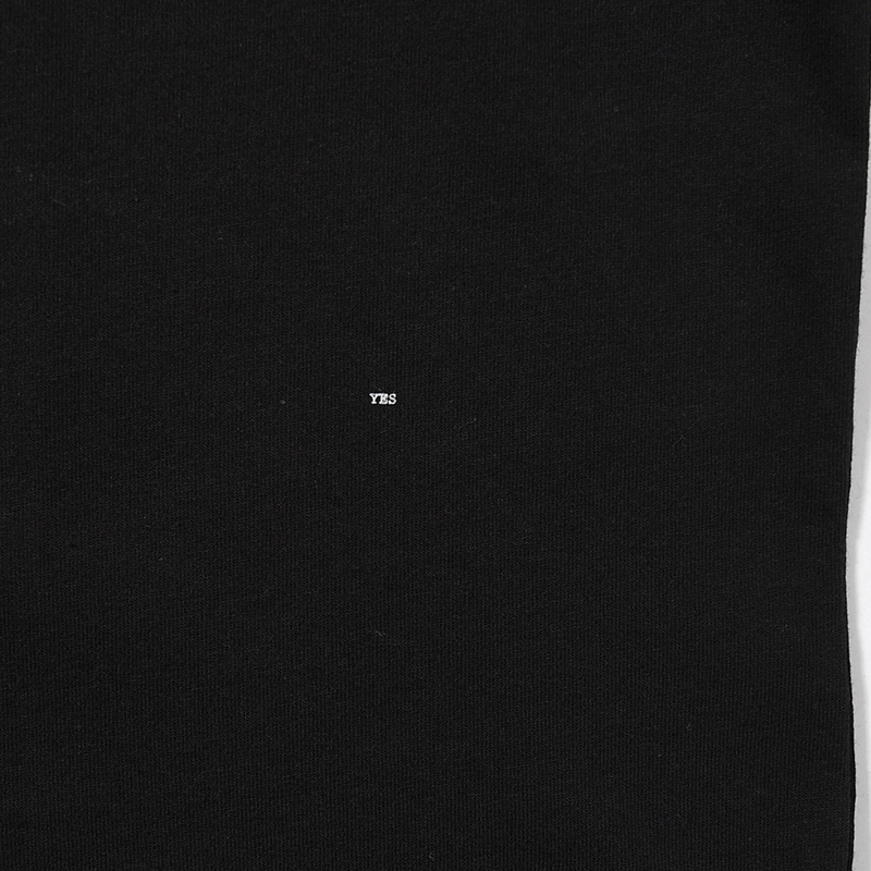 T.U.A.T.W BIG SIZE SLIT T-SH -BLACK-
