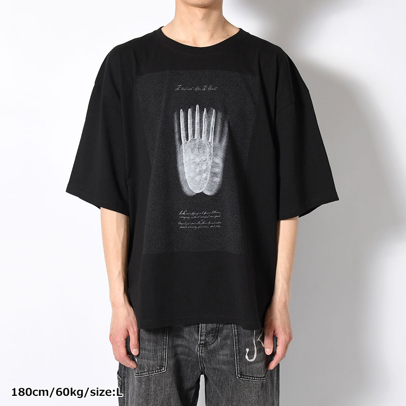 CONTEMPORARY BIG SIZE SLIT T-SH -3.COLOR-
