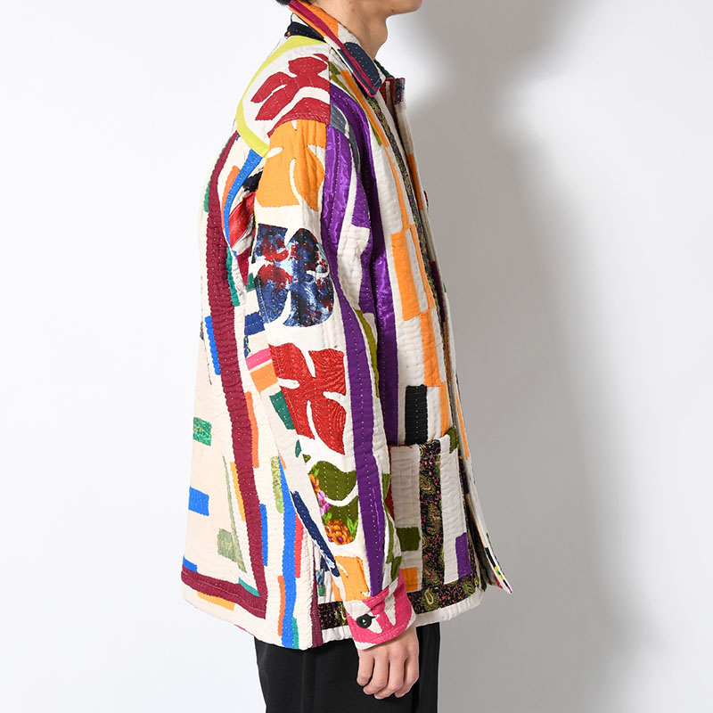 RALLY QUILT SHIRT JACKET size:M -TYPE:A-