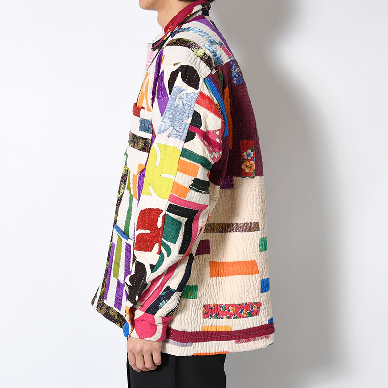 RALLY QUILT SHIRT JACKET size:M -TYPE:A-