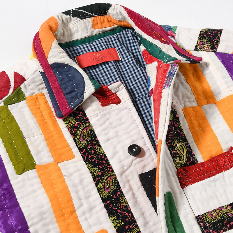 RALLY QUILT SHIRT JACKET size:M -TYPE:A-