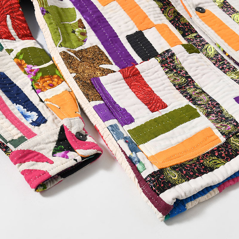 RALLY QUILT SHIRT JACKET size:M -TYPE:A-