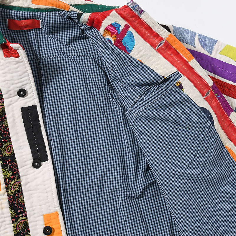 RALLY QUILT SHIRT JACKET size:M -TYPE:A-