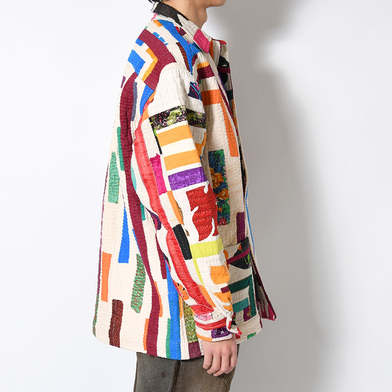 RALLY QUILT SHIRT JACKET size:M -TYPE:B-