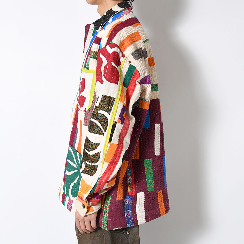 RALLY QUILT SHIRT JACKET size:M -TYPE:B-