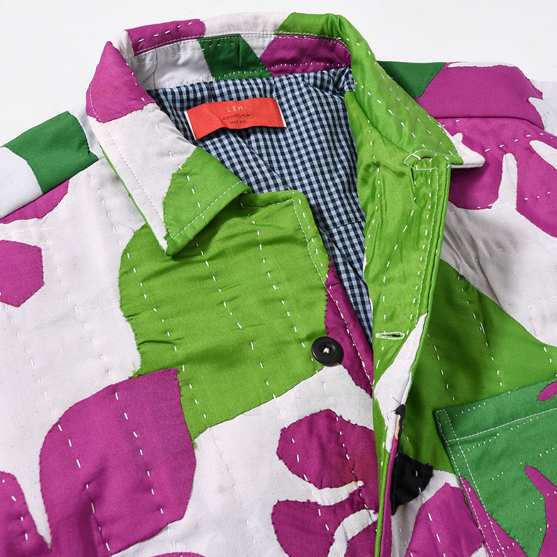 RALLY QUILT SHIRT JACKET size:L -TYPE:C-