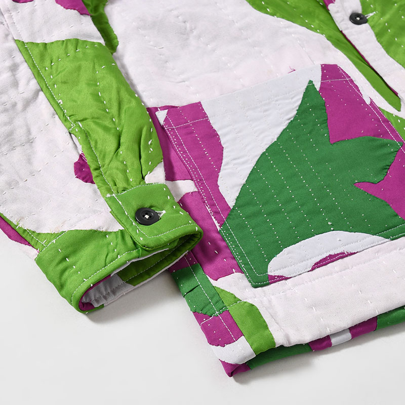 RALLY QUILT SHIRT JACKET size:L -TYPE:C-