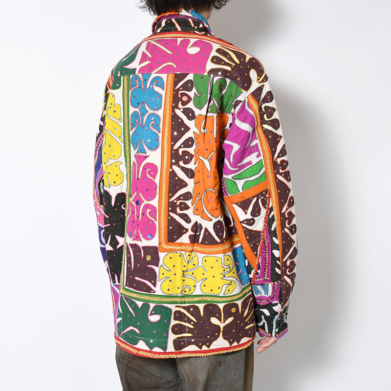 RALLY QUILT SHIRT JACKET size:L -TYPE:D-