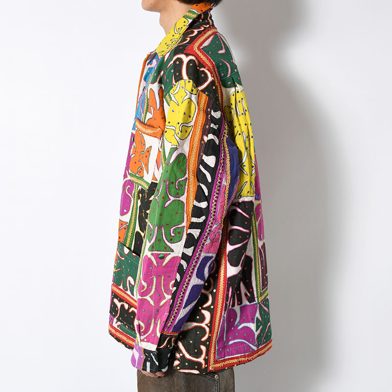 RALLY QUILT SHIRT JACKET size:L -TYPE:D-