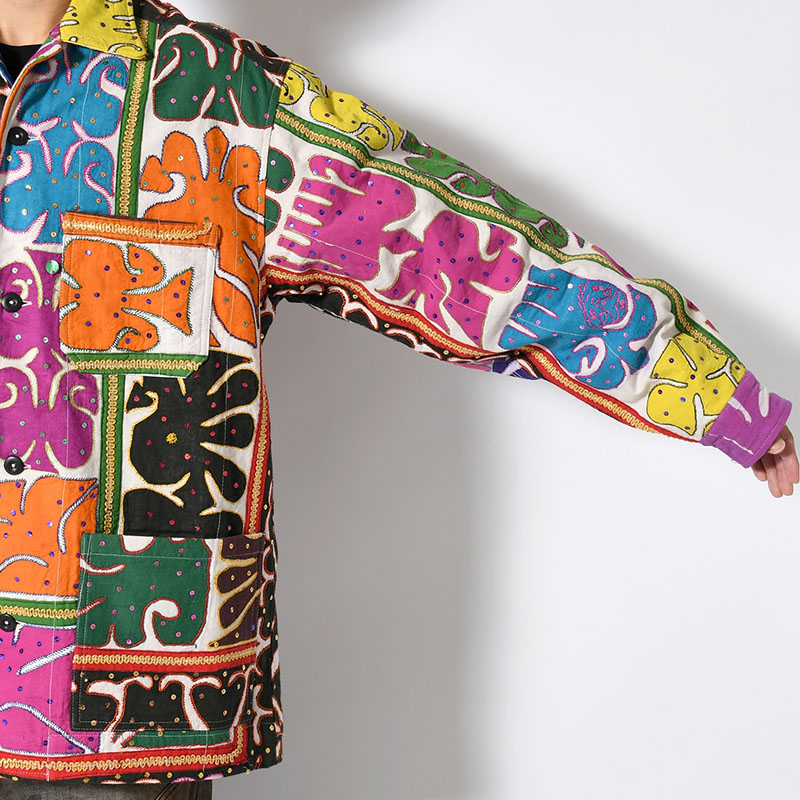 RALLY QUILT SHIRT JACKET size:L -TYPE:D-