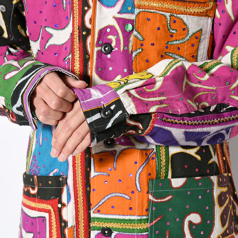 RALLY QUILT SHIRT JACKET size:L -TYPE:D-