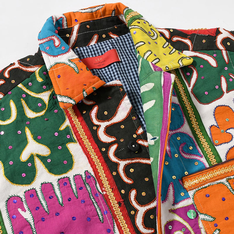 RALLY QUILT SHIRT JACKET size:L -TYPE:D-