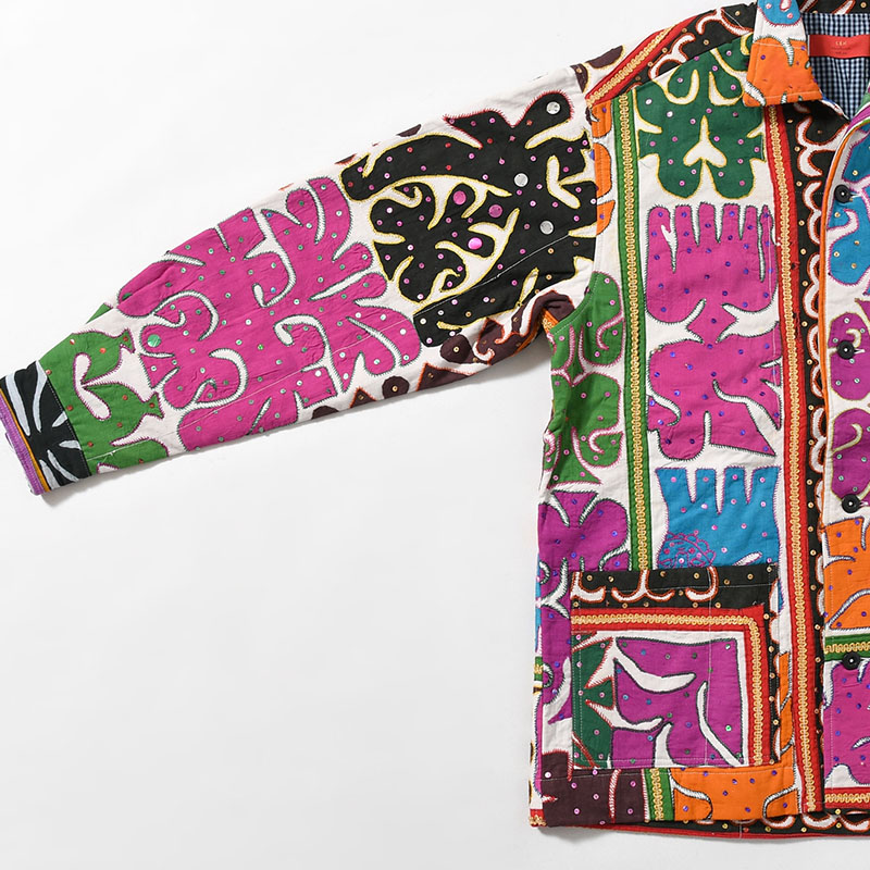 RALLY QUILT SHIRT JACKET size:L -TYPE:D-