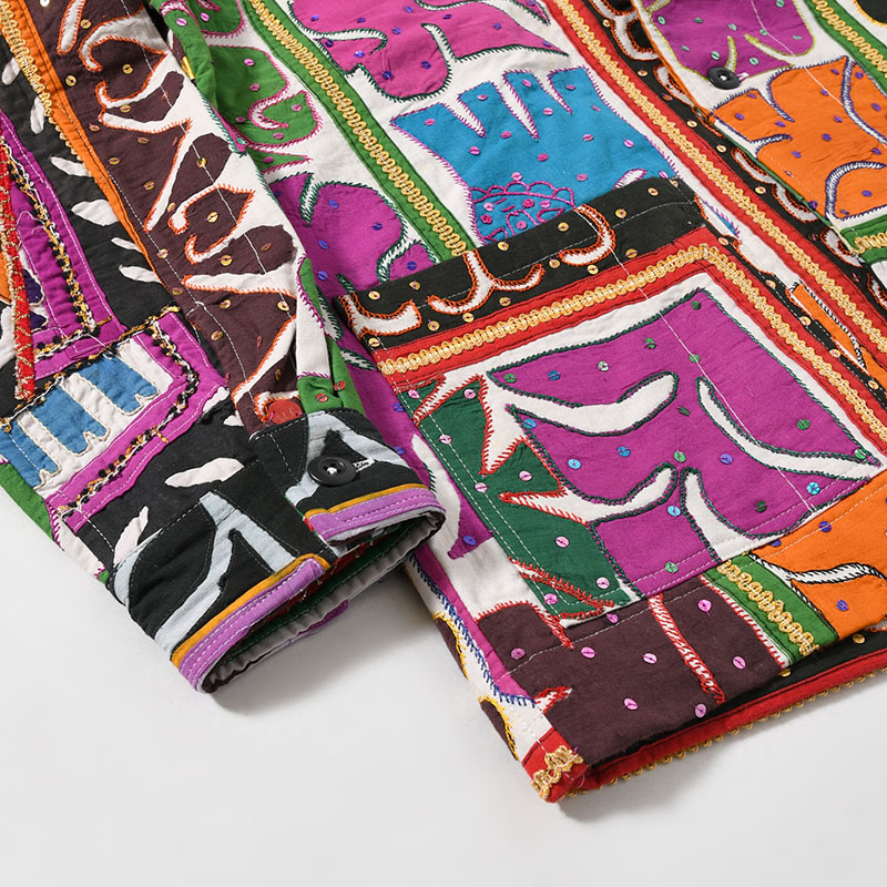 RALLY QUILT SHIRT JACKET size:L -TYPE:D-