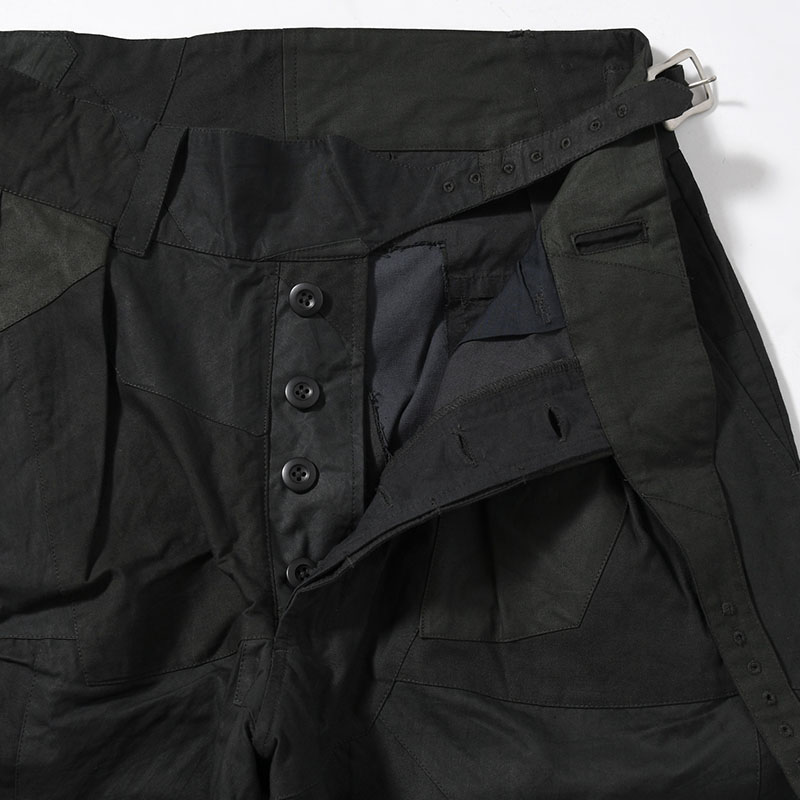 GURKHA PANTS size:M -BLACK:B-