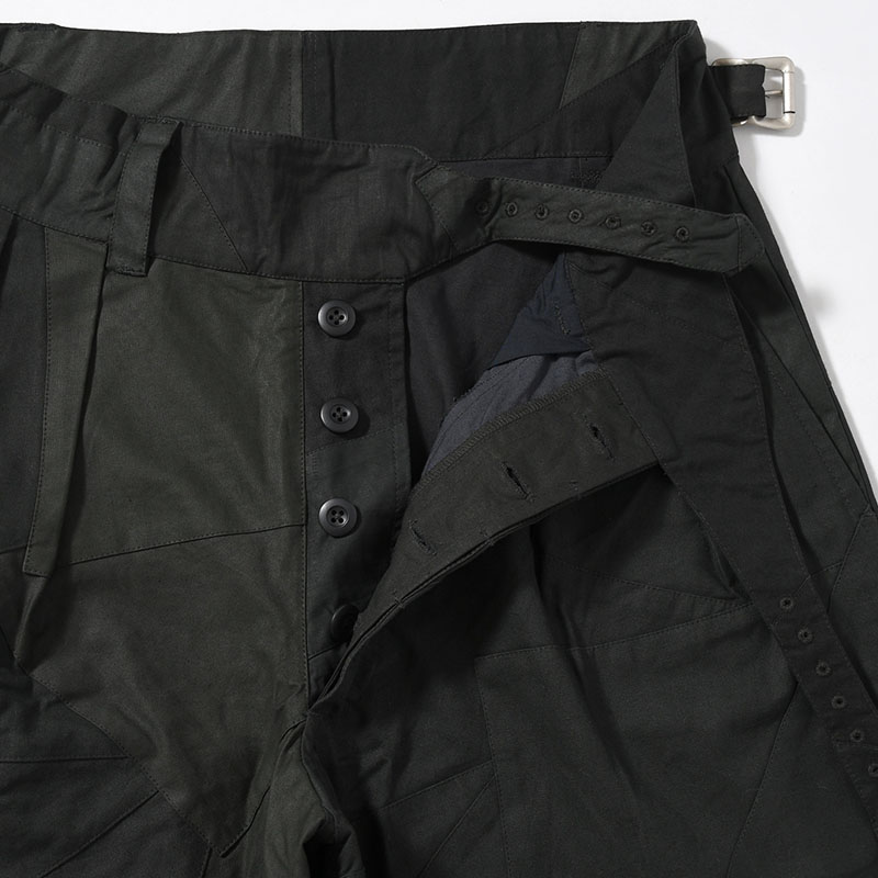 GURKHA PANTS size:S -BLACK:A-
