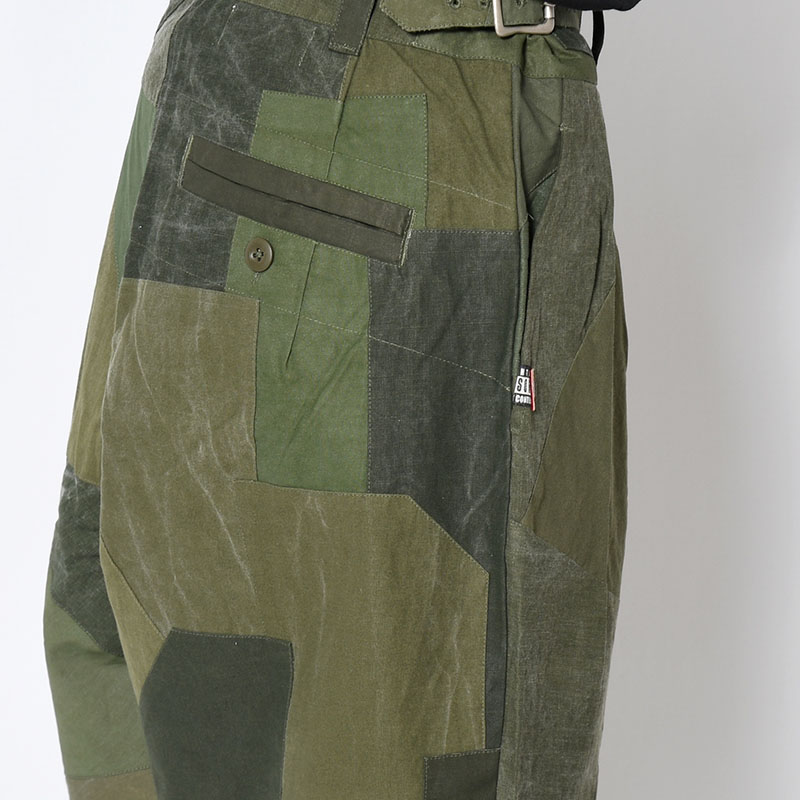 GURKHA PANTS size:M -OLIVE:B-