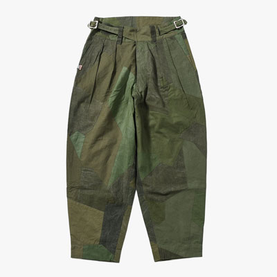 GURKHA PANTS size:M -OLIVE:B-