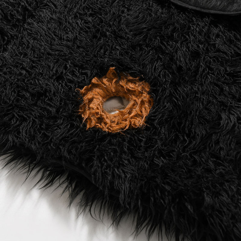 MASK TOTE BAG -BLACK2-