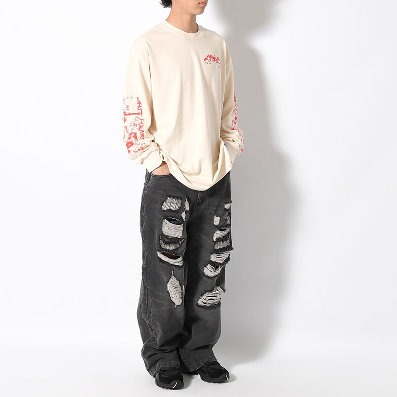 TOUR LS TEE -Natural White-