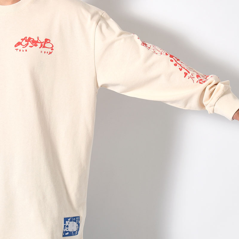 TOUR LS TEE -Natural White-