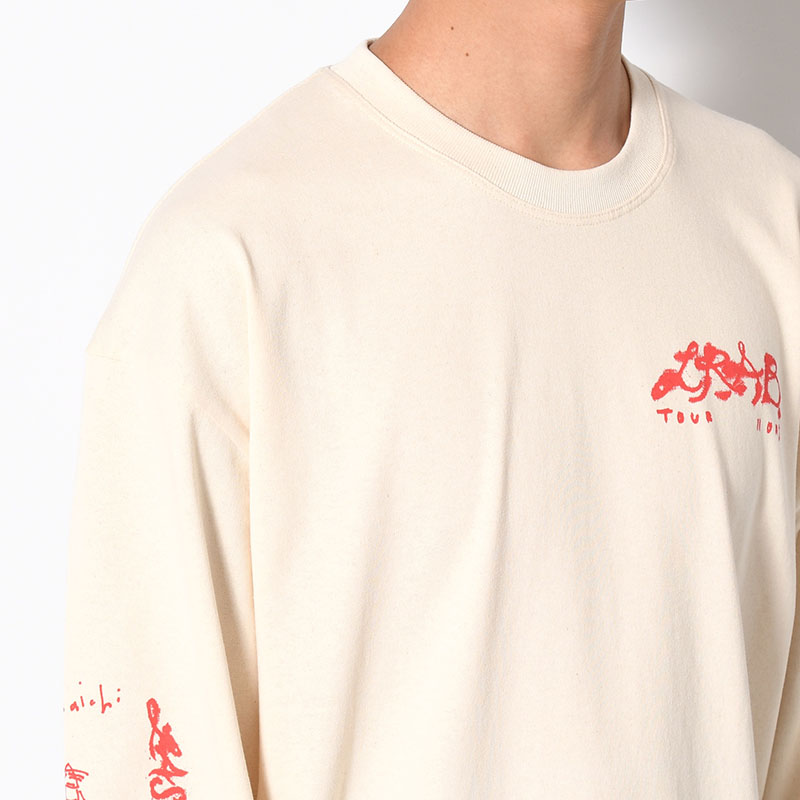 TOUR LS TEE -Natural White-