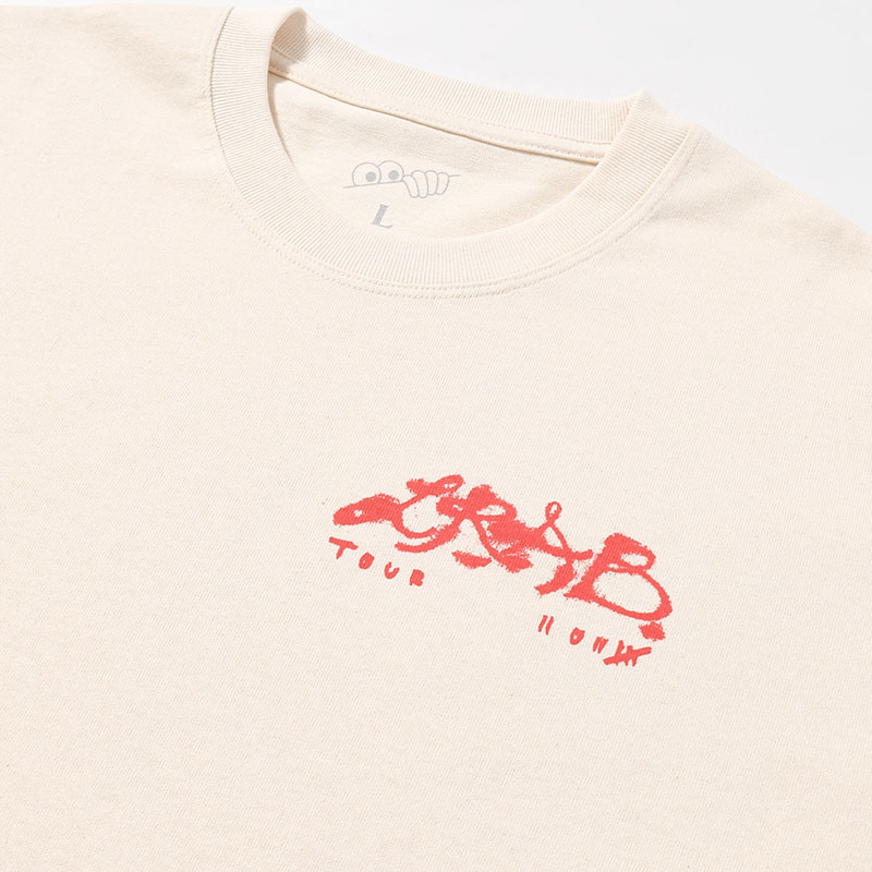 TOUR LS TEE -Natural White-