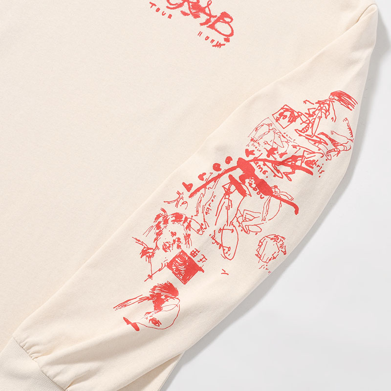 TOUR LS TEE -Natural White-