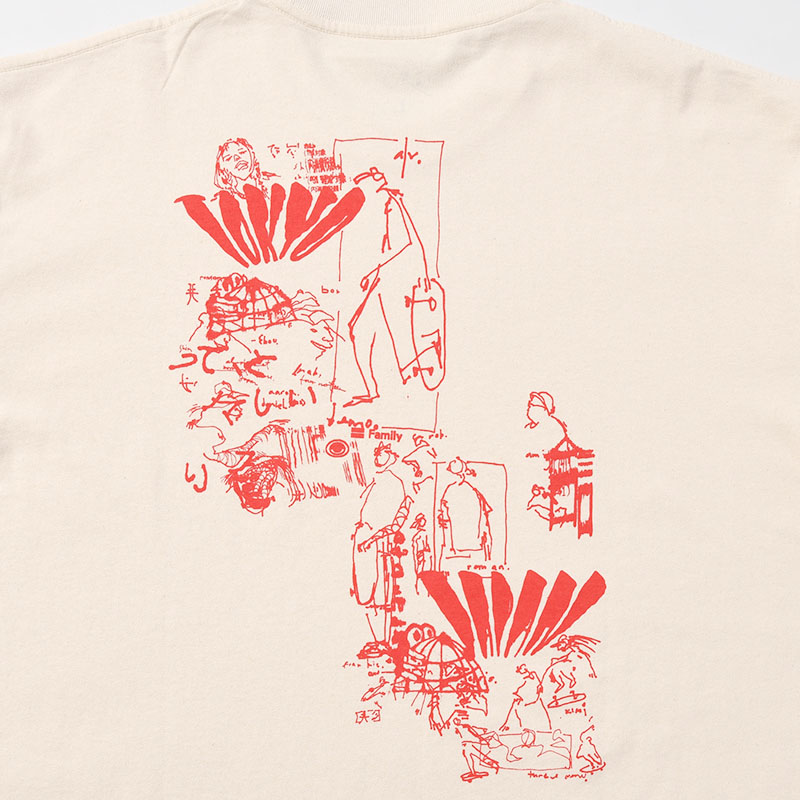 TOUR LS TEE -Natural White-