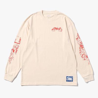 TOUR LS TEE -Natural White-
