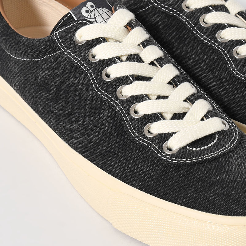 VM001 LO CANVAS -Washed Black/White-