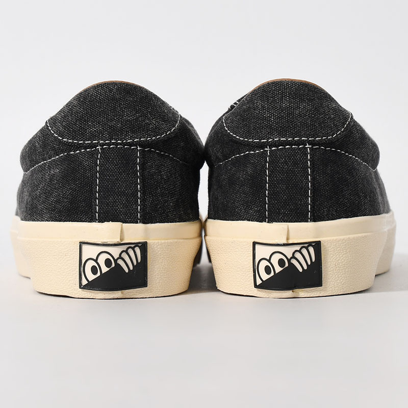 VM001 LO CANVAS -Washed Black/White-