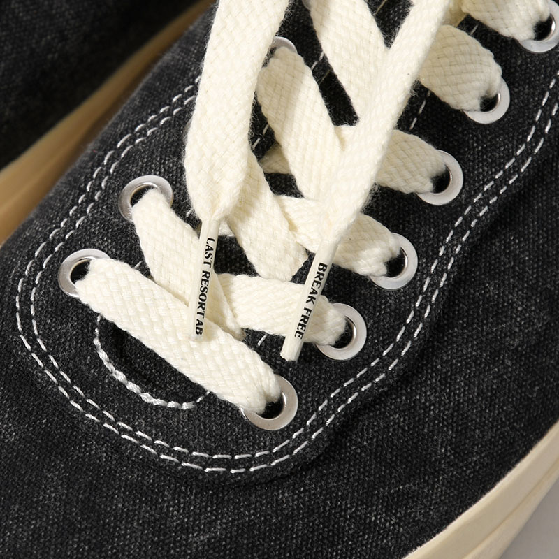 VM001 LO CANVAS -Washed Black/White-