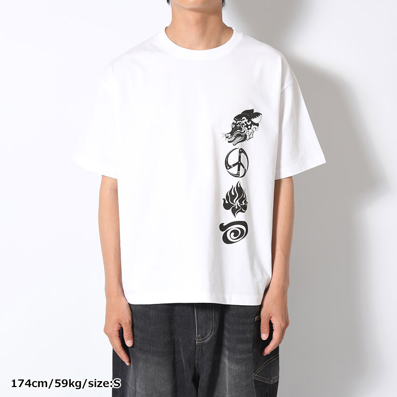 KAMAITACHI TEE -WHITE-