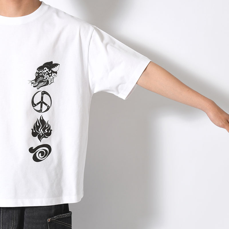KAMAITACHI TEE -WHITE-